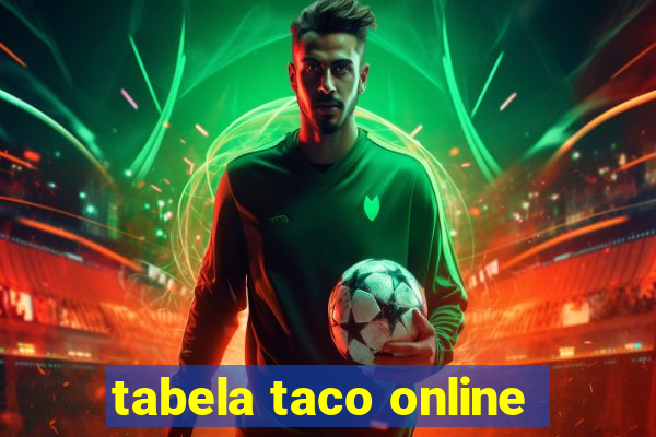 tabela taco online